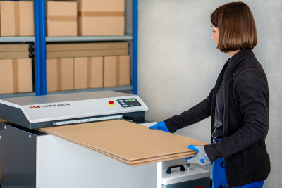 HSM Profipack EcoChip : transformez vos cartons usagés en calage écologique et économique